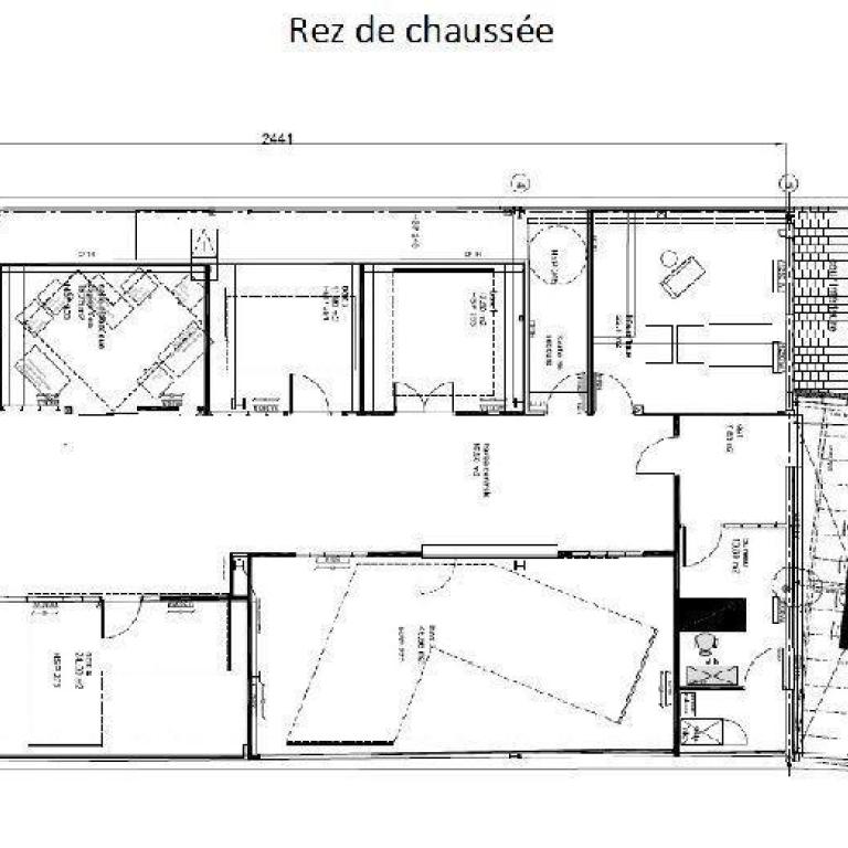 Bureaux à vendre de 504m2 