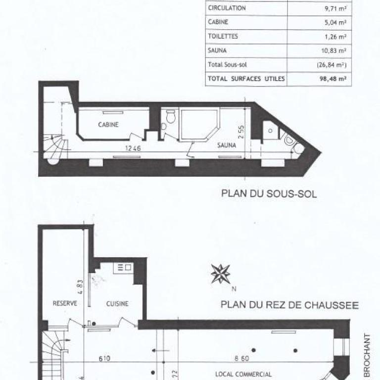 BOUTIQUE A VENDRE QUARTIER DES BATIGNOLLES 