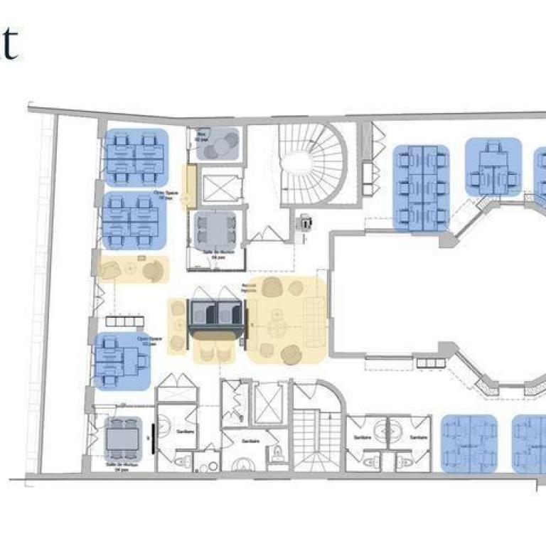 Bureaux à louer de 1561m2 