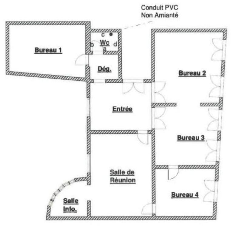Bureaux à louer de 220m2 