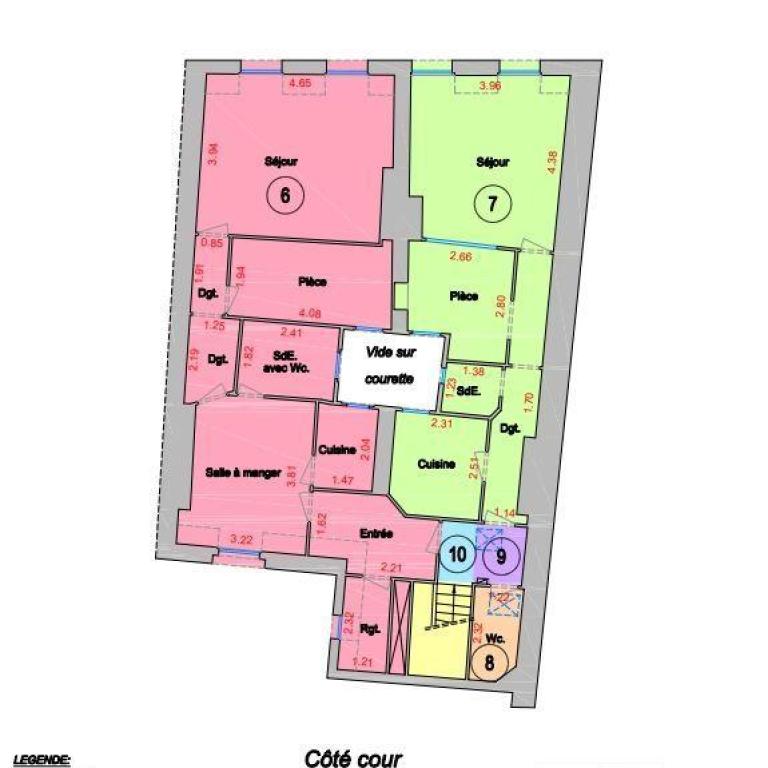 Locaux d'habitation à vendre de 374m2 