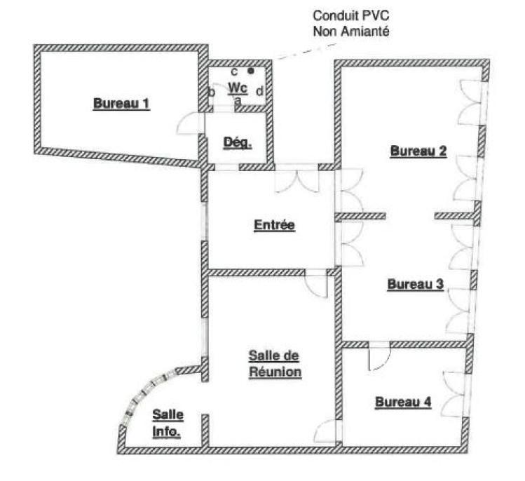 Bureaux à louer de 220m2 