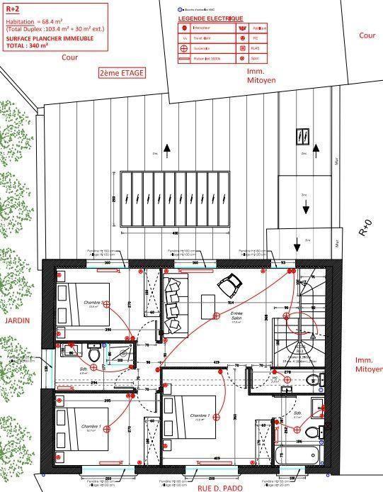 Bureaux, Locaux d'habitation à vendre de 325m2 