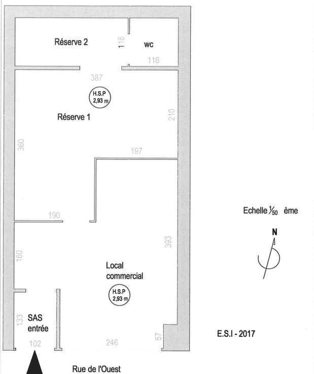 Commerces à vendre de 27m2 