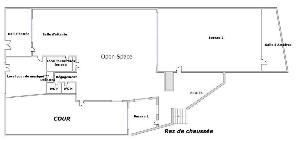 Bureaux à louer et à vendre de 330m2 