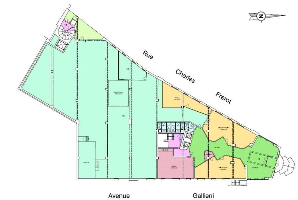 Activité, Bureaux à vendre de 3959m2 