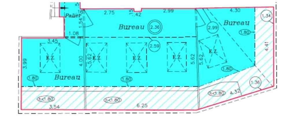Bureaux, Commerces à vendre de 342,70m2 